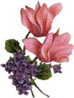 Sweet peas and violets joyful226 - PNG gratuit