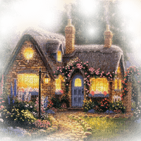 SNOW WHITE COTTAGE BLANCHE NEIGE MAISON - безплатен png