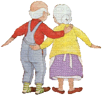 Oma en opa - Безплатен анимиран GIF
