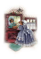 Country Mice Friends Visiting Home - gratis png
