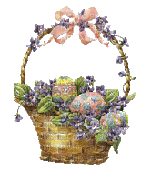 Fancy Easter Basket Joyful226 Connie - GIF animé gratuit