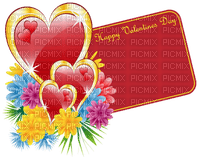 Kaz_Creations Valentine Deco Love Hearts Card Text - Free PNG