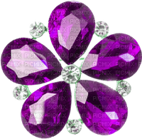 Diamond Flower Purple - By StormGalaxy05 - δωρεάν png