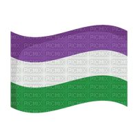 Genderqueer flag - png gratis