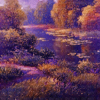 fall scenery  background - Gratis geanimeerde GIF