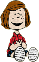 peppermint patty peanuts - Free animated GIF