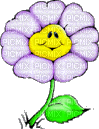 purple flower - GIF animé gratuit