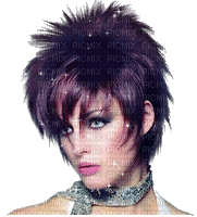 Kaz_Creations Woman Femme Purple Hair Sparkle - GIF เคลื่อนไหวฟรี