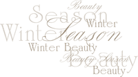kikkapink season winter text - безплатен png