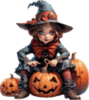 loly33 enfant halloween - бесплатно png