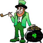 Saint Patrick - Gratis animerad GIF