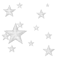 white stars animated gif - Free animated GIF