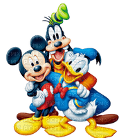 Kaz_Creations Cartoons Cartoon  Mickey Mouse Goofy Donald Duck Friends - nemokama png