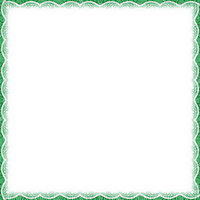 soave frame vintage border lace green - PNG gratuit