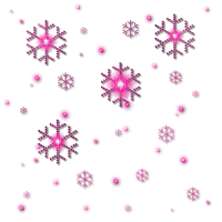 Snowflakes.Pink - png gratuito