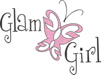 Text.Glam Girl.Victoriabea - gratis png