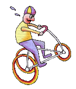 велосипед - Animovaný GIF zadarmo
