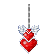 valentine hearts gif  coeur - GIF animado gratis