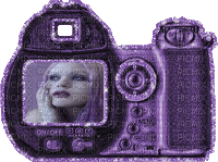 violeta - GIF animado gratis