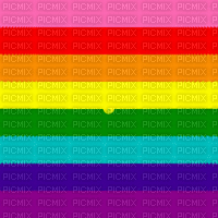 Rainbow gay pride flag water drop - Gratis animerad GIF
