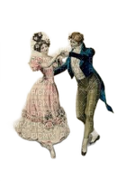Rococo Dancers - 免费PNG