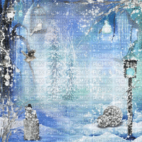 soave background animated winter fantasy - Ingyenes animált GIF