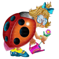 Kaz_Creations Cute Ladybug - 免费PNG
