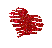 Coeur rouge - Gratis animeret GIF