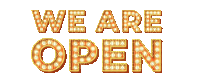 We Are Open - Free animated GIF