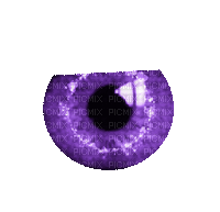 Half Eyes, Purple, Gif, Animation - JitterBugGirl