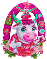 Y.A.M._New year cow - kostenlos png