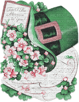 soave   patrick   deco   flowers hat  clover - 無料png