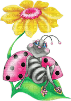soave deco ladybug flowers - ingyenes png
