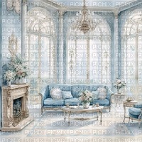 blue room background - png gratuito