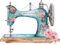 sewing machine, fashion, dress, couture, robe - PNG gratuit