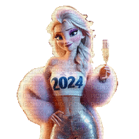 Elsa 2024 - Free animated GIF