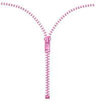 Kaz_Creations Deco Pink Zip - PNG gratuit