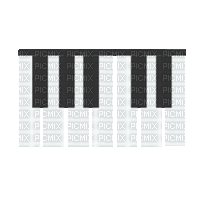 piano keys - Free animated GIF