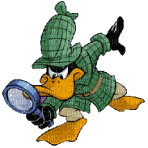 Dalfy Duck - Nemokamas animacinis gif