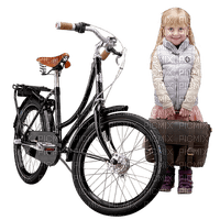 Kaz_Creations Baby Enfant Child Girl Bike - png gratis