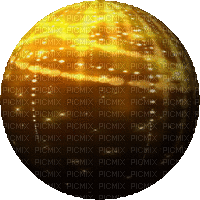 effect effet effekt background fond abstract gif anime animated animation ball gold - Free animated GIF