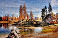 maisema landscape syksy autumn - png gratis