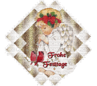 Frohe Festtage - Ingyenes animált GIF
