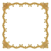 gold frame (created with lunapic) - Nemokamas animacinis gif