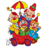 Kaz_Creations Cartoon Baby Clown Circus - png gratis