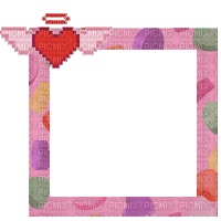 Small Multicoloured frame - 無料のアニメーション GIF