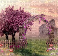 background arch flowers - PNG gratuit
