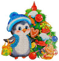 christmas penguin  by nataliplus - фрее пнг