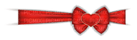 Kaz_Creations Valentine Deco Love Hearts Ribbons Bows - besplatni png