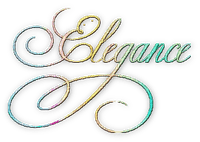 soave text elegance rainbow - PNG gratuit